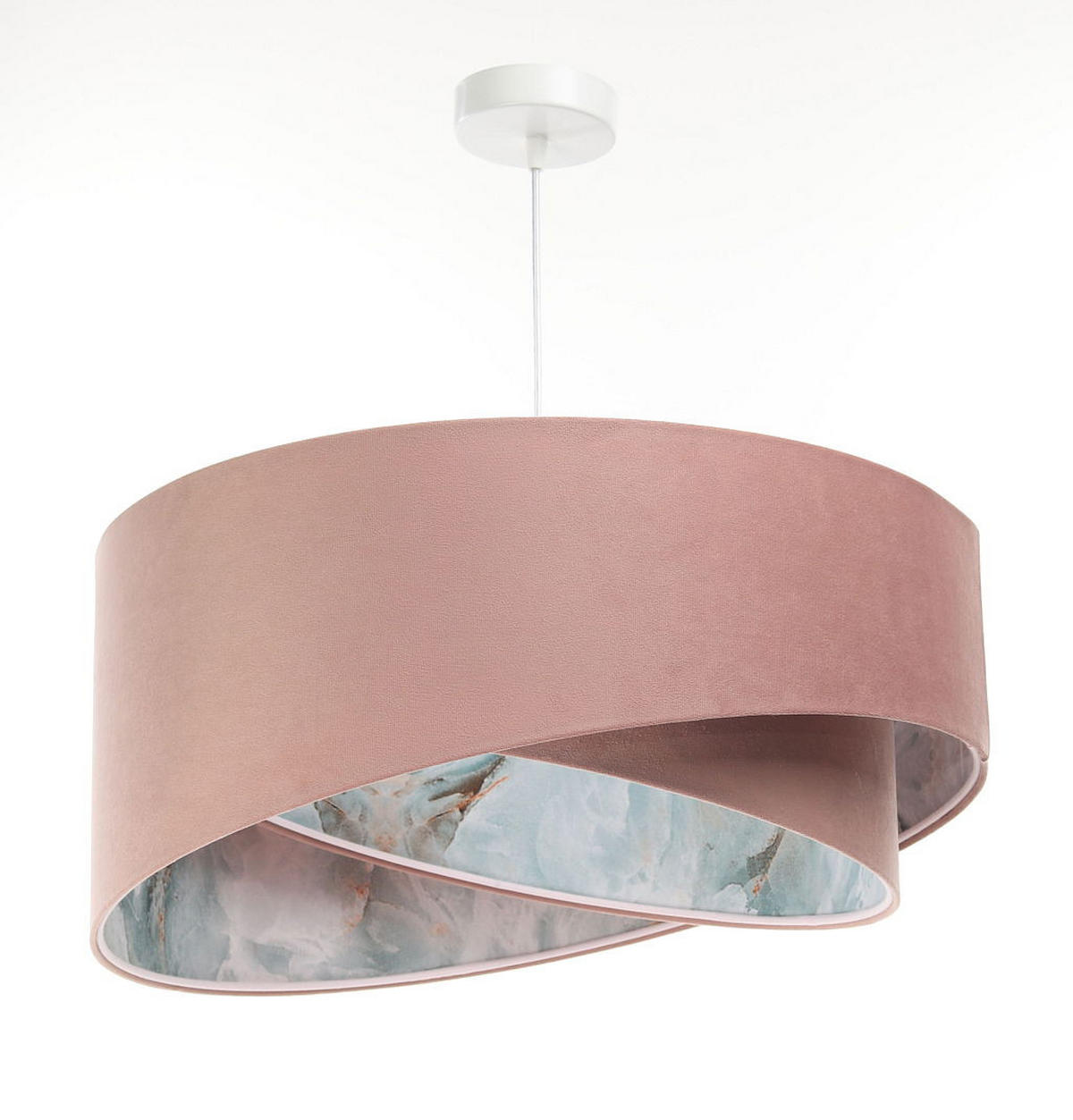 HÄNGELEUCHTE Bunt 50/23 cm - Pink, Kunststoff (50/1.3/23cm) - ONZENO