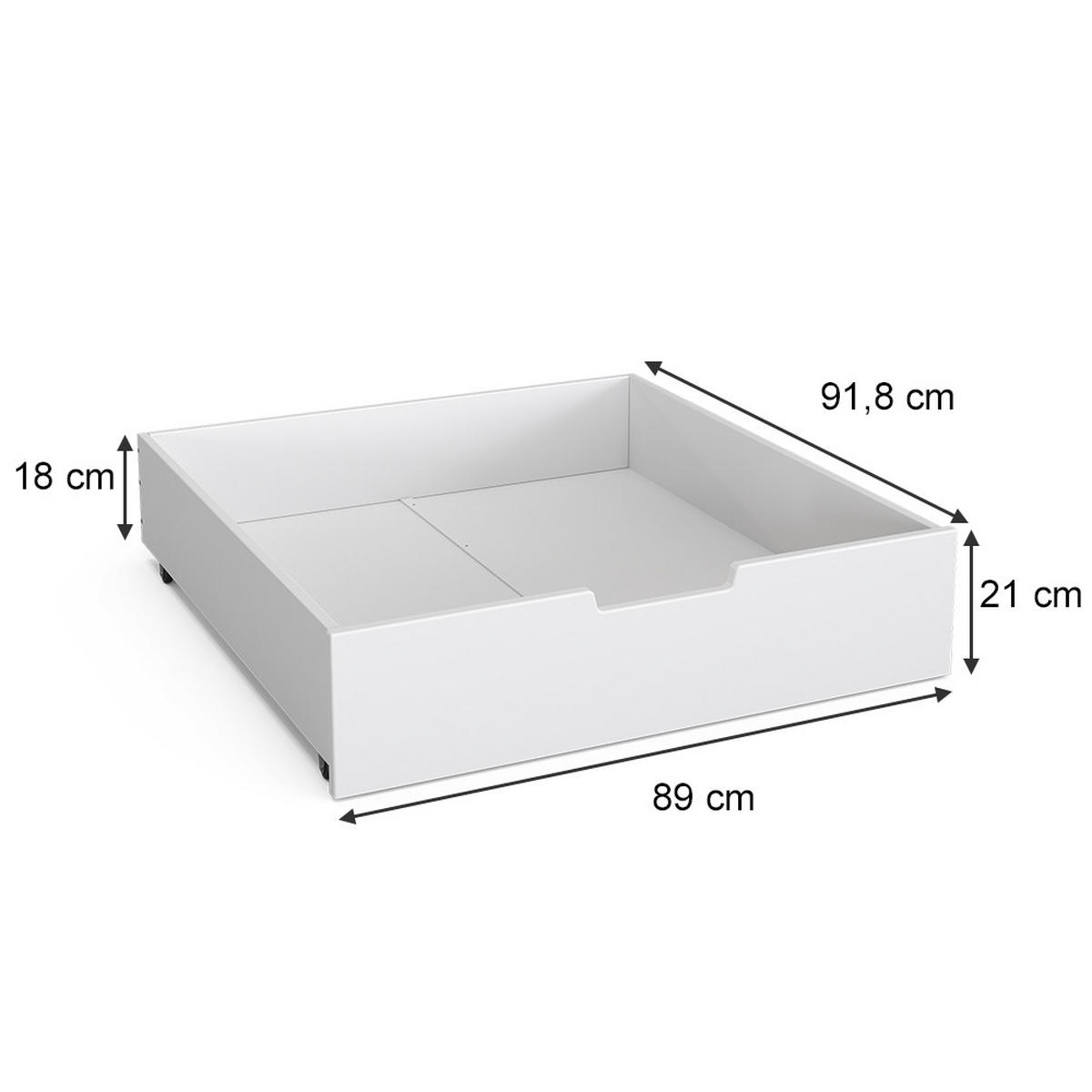 VYSOUVACÍ ZÁSUVKA Teddy Bílá - bílá, dřevo - VitaliSpa