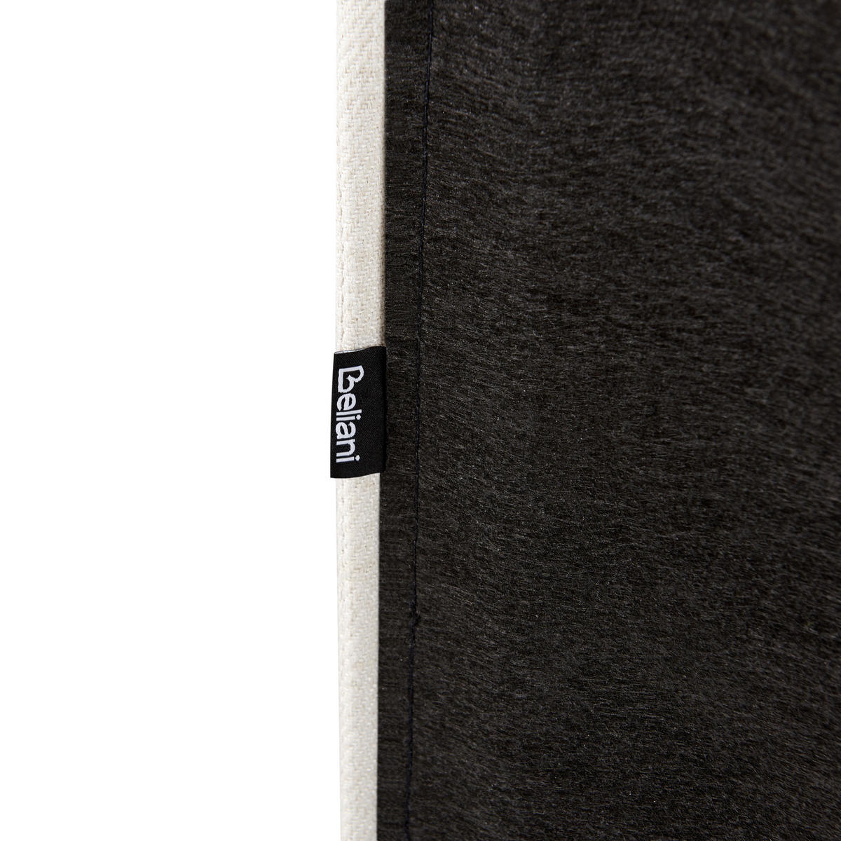 VODNÍ POSTEL Látka 160/200 cm Krémově bílá Linards - krémová, textil (160/200cm) - Beliani