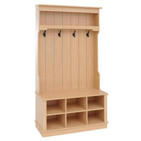 GARDEROBE Beige - Beige, Holz (100/170/39cm) - MCW