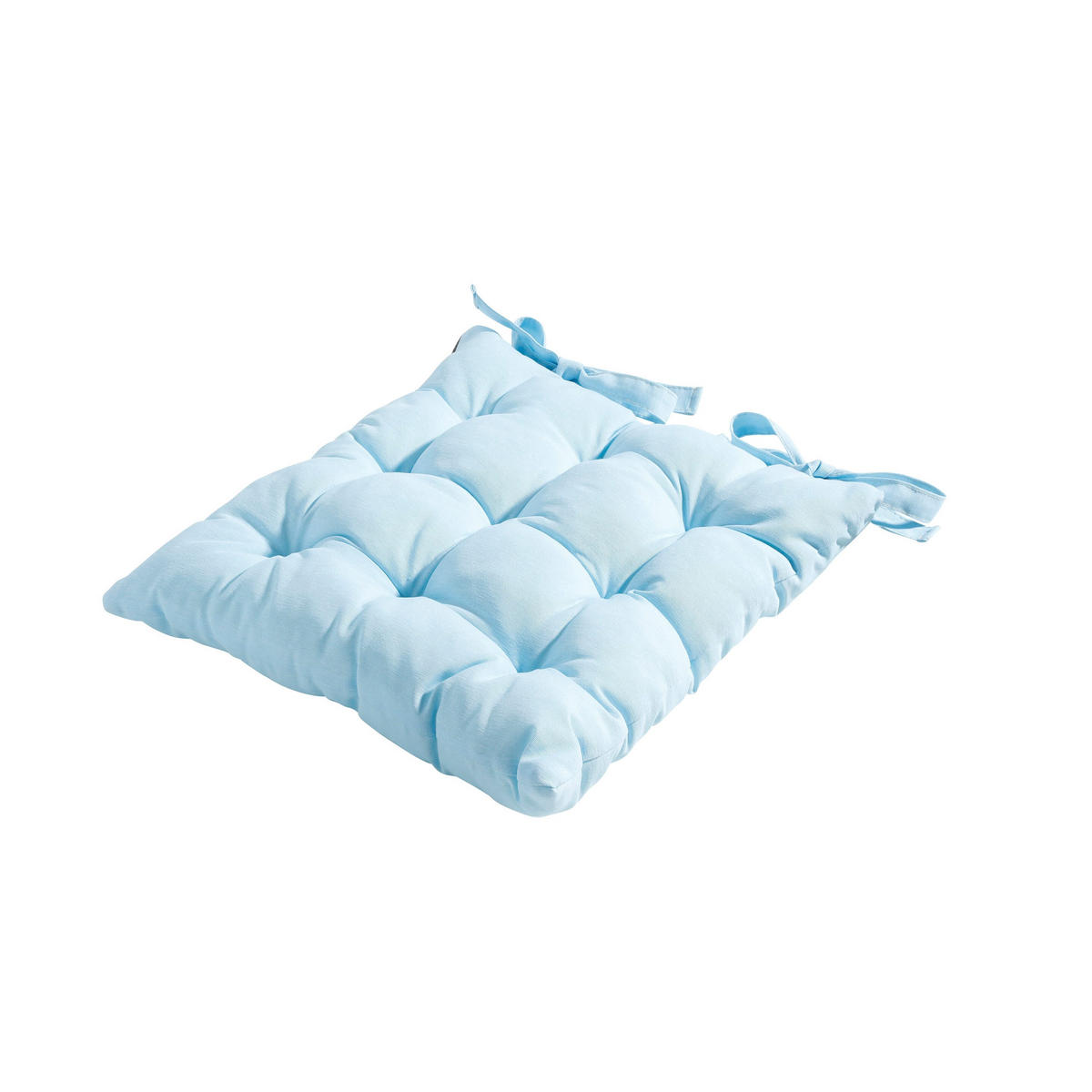 SITZKISSEN Panama 46/46 cm 4er-Set - Hellblau, Textil (46/6/46cm) - Madison