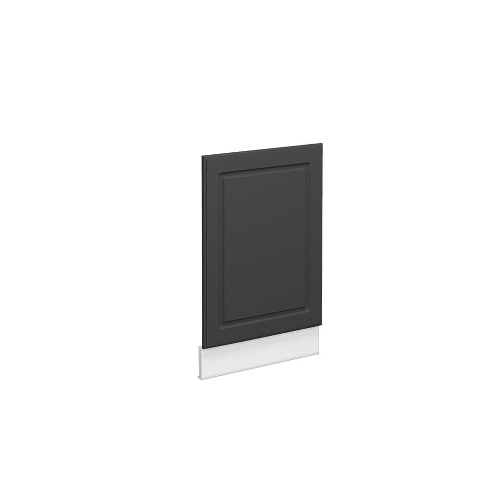 FRONTBLENDE Fame-Line Anthrazit-Gold 45 cm ohne AP - Anthrazit/Graphitfarben, Holzwerkstoff (45/67.4/1.6cm) - Vicco
