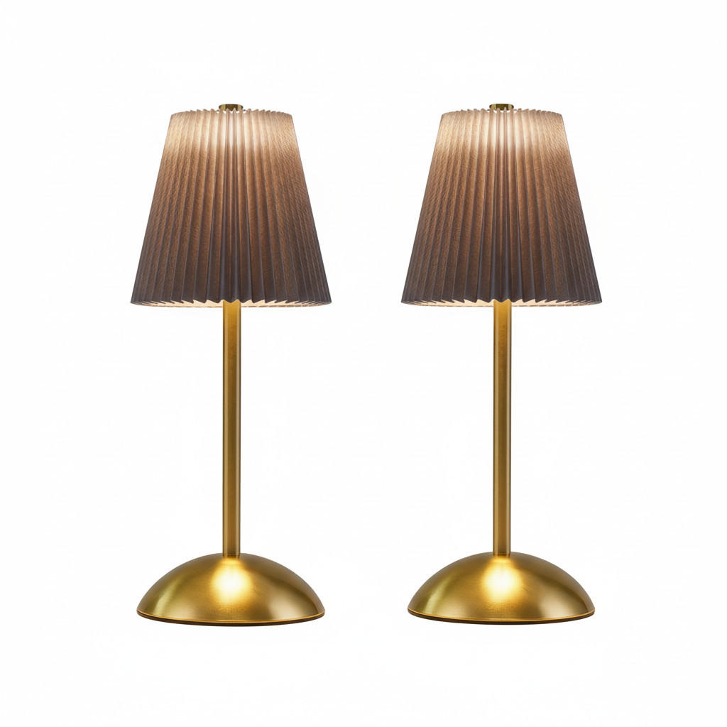 LED TISCHLAMPE Luxora 11.5/11.5/30 - Blau, Metall (11.5/11.5/30cm) - ZMH