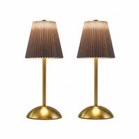 LED TISCHLAMPE Luxora 11.5/11.5/30 - Blau, Metall (11.5/11.5/30cm) - ZMH