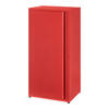 AKTENSCHRANK Burlöv - Rot, Metall (40/88/35cm) - [en.casa]