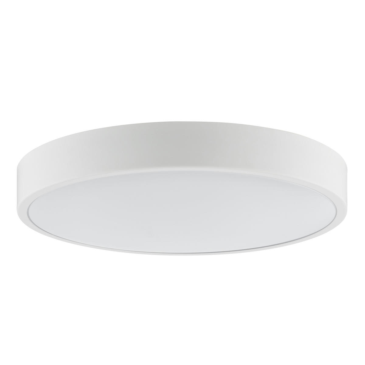 LED DECKENLEUCHTE Slimline Weiß 39/39/5,5 cm - Weiß, Metall (39/39/5.5cm) - Brilliant