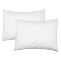 KISSEN, 2er-Set, 35x45 cm, 85% Federn, 15% Daune - Weiß, Kunststoff (35/45cm) - Zollner