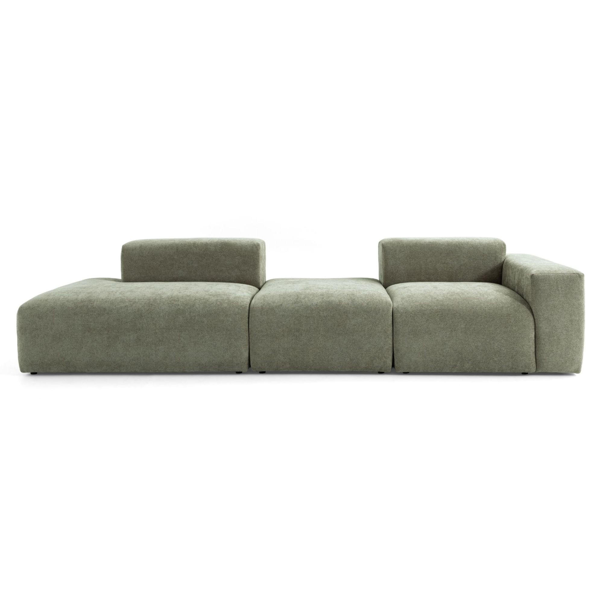 Muffo 4-Sitzer Grün 335x71x102 cm