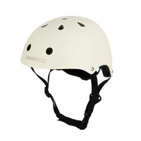 FAHRRADHELM für Kinder 3-7 Jahre, Creme - Creme, Kunststoff (21/24cm) - Banwood