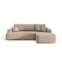 ECKSOFA mit Schlaffunktion FIGO Curio 15 Rechts - Beige, Textil (250/150cm) - Bedante