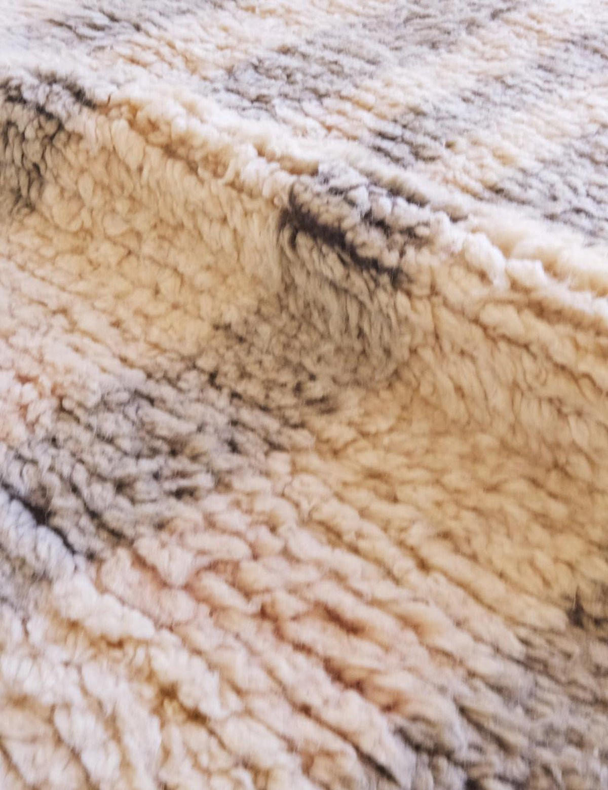 BERBERTEPPICH grafisch elegant 162x 266 cm - Beige, Naturmaterialien (162/266cm) - AFK Living