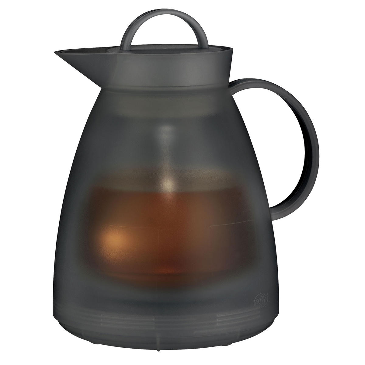 ISOLIERKANNE DAN TEA smoke 1 L - Grau, Metall (1L) - Alfi