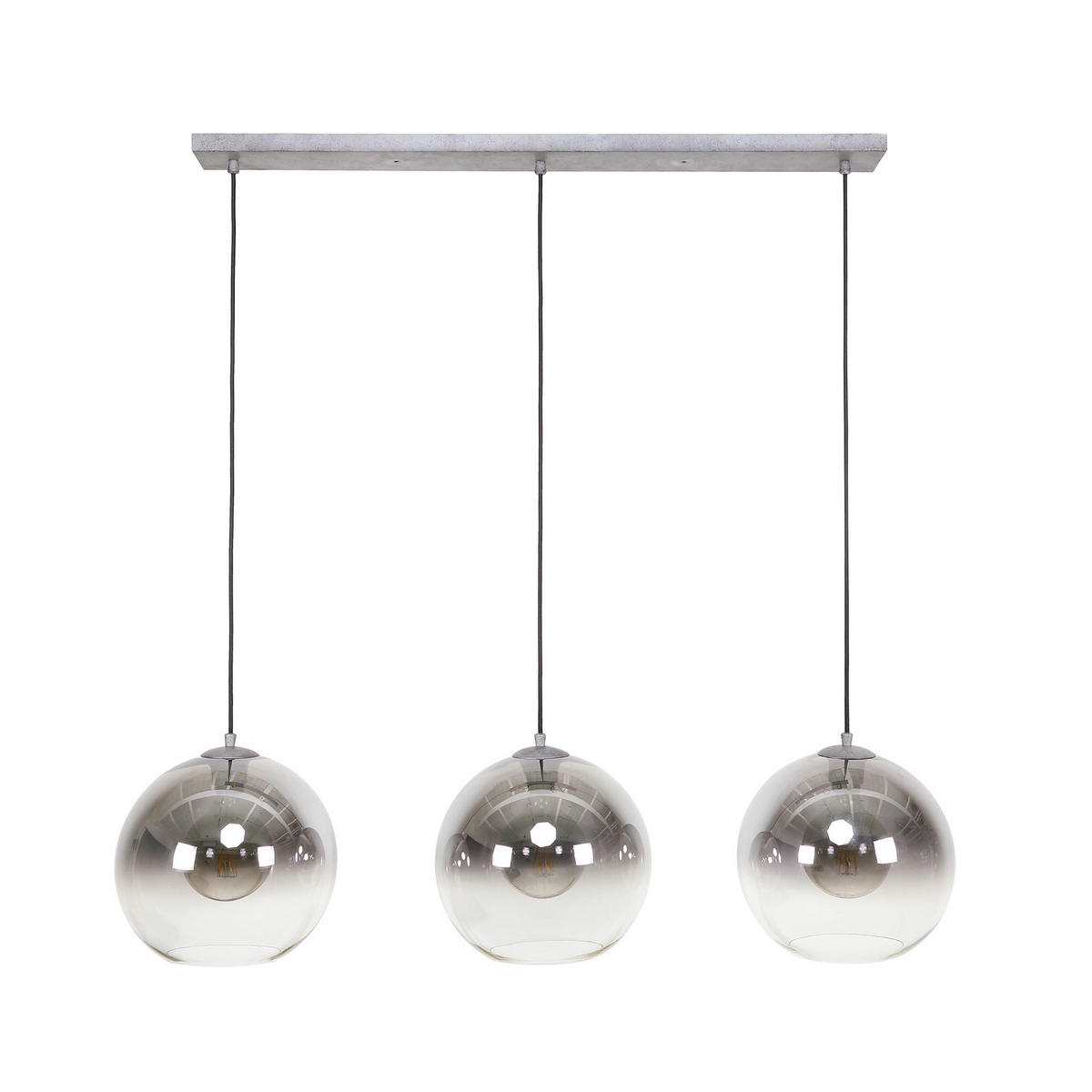 HÄNGELEUCHTE Bubble Braun 115/30/ 150 cm - Braun, Metall (115/30/150cm) - Hoyz Collection