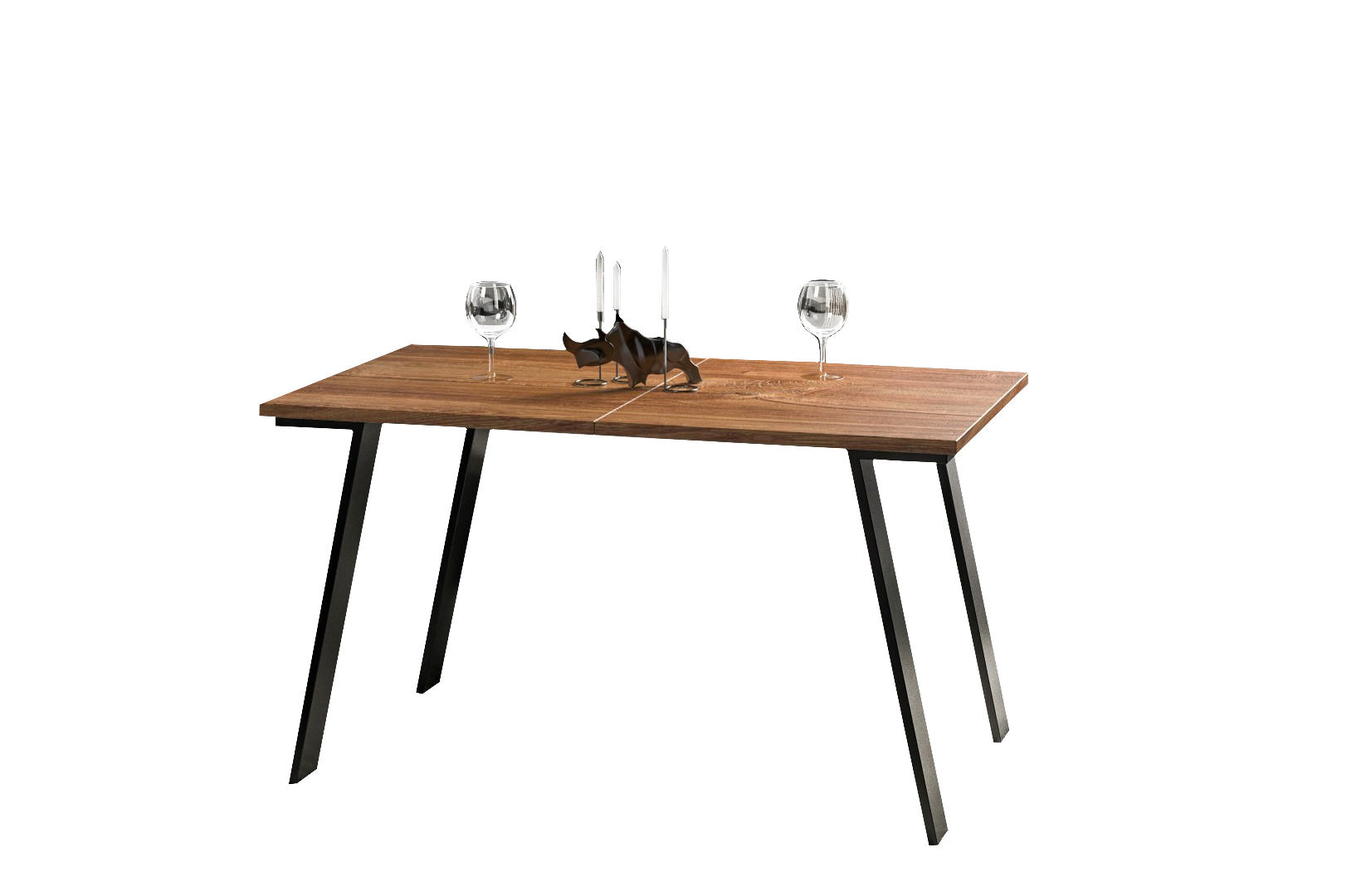 Endo-Moebel Esstisch Eiche San Remo 80x76x130 cm