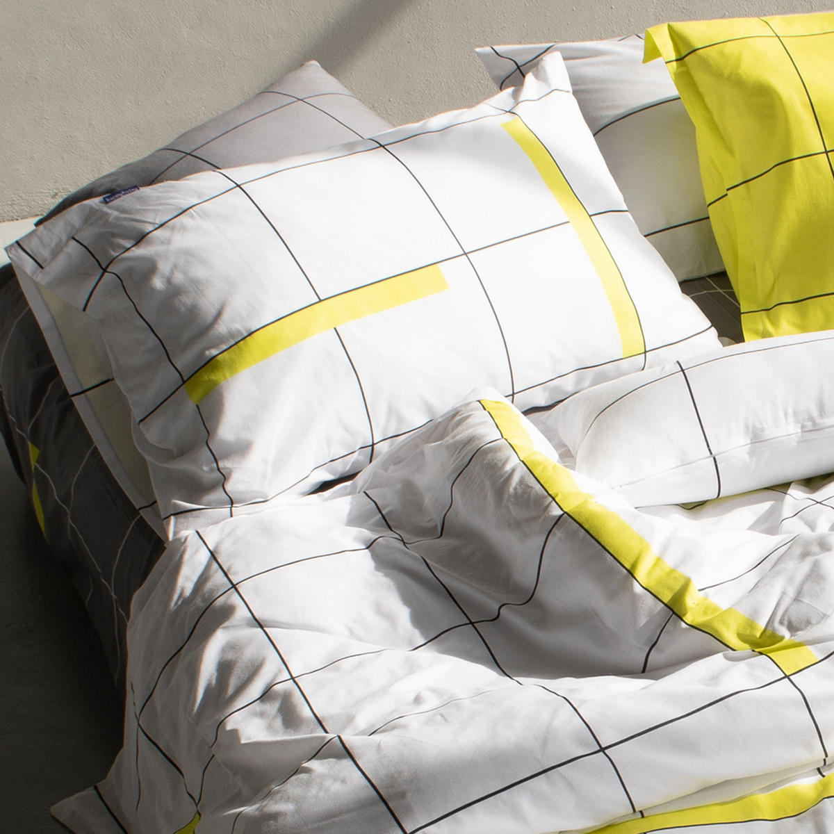 KISSENBEZUG firefly 80x80 cm mehrfarbig - Multicolor, Textil (80/80cm) - Happy Friday