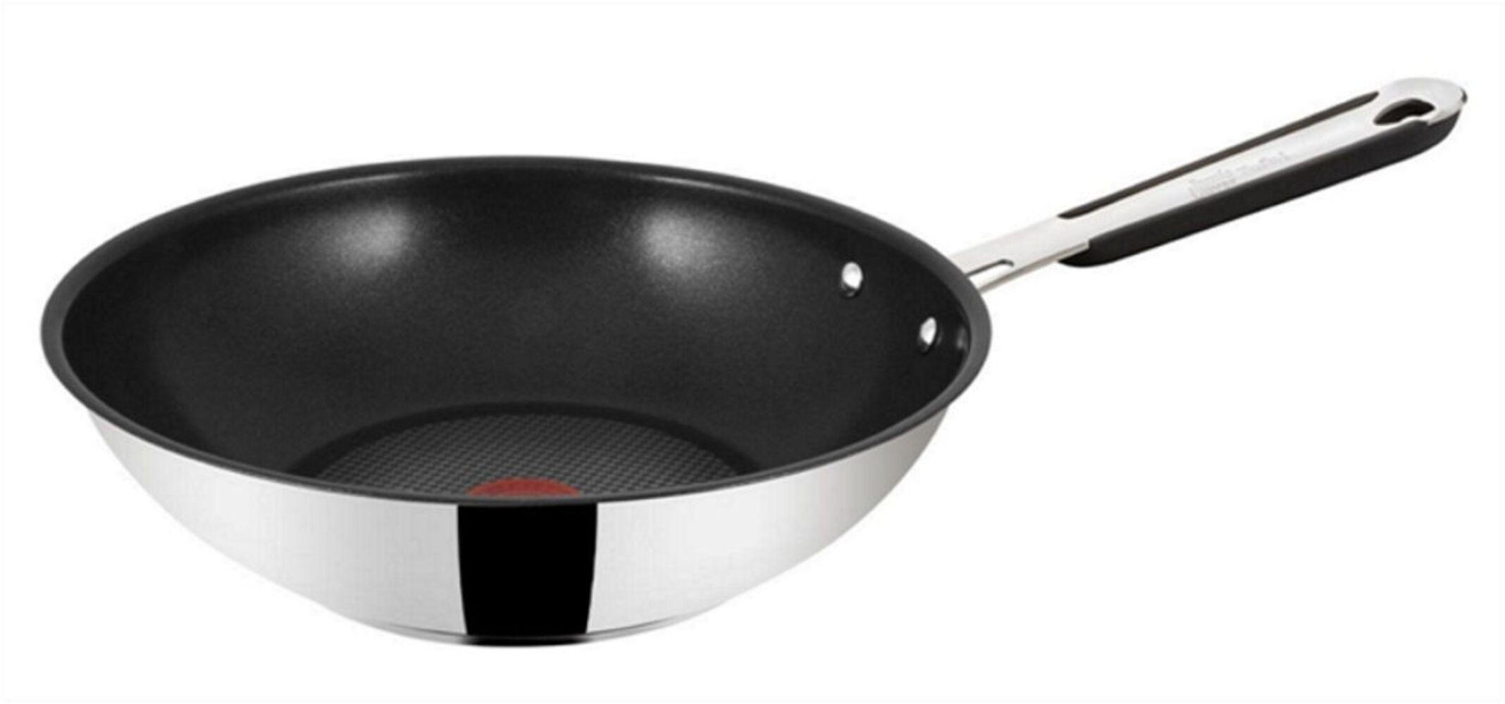 WOKPFANNE E85709 Jamie Oliver 28cm Schwarz - Schwarz, Metall (19.5/25/8cm)