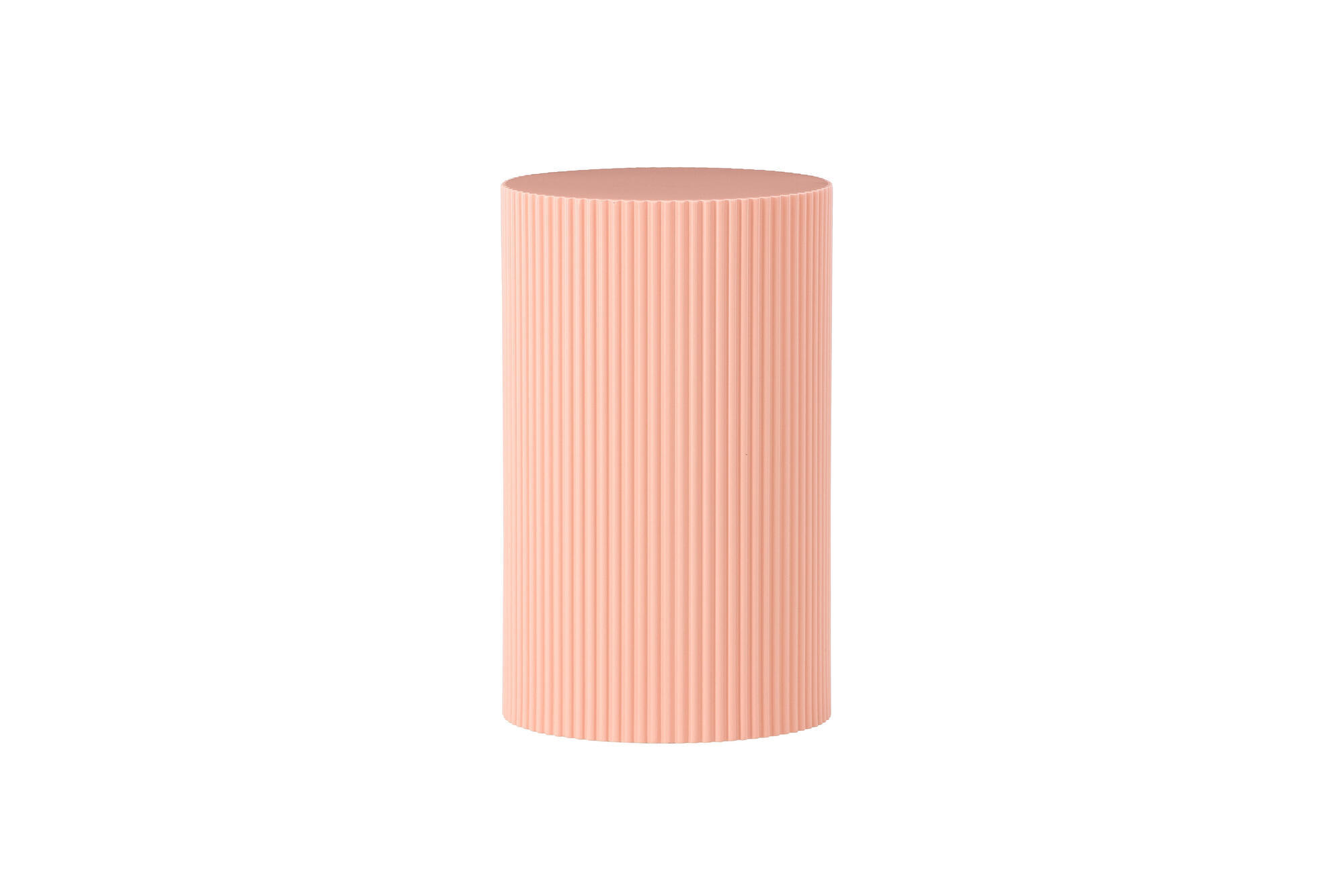 BEISTELLTISCH LENOX Rosa 31x31x50 cm - Pink, Holzwerkstoff (31/31/50cm) - FURNLUX