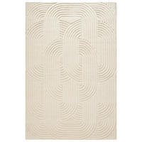 WOLLTEPPICH Nuria Cream 250x350 cm - Creme, Textil (250/350cm) - benuta Pure