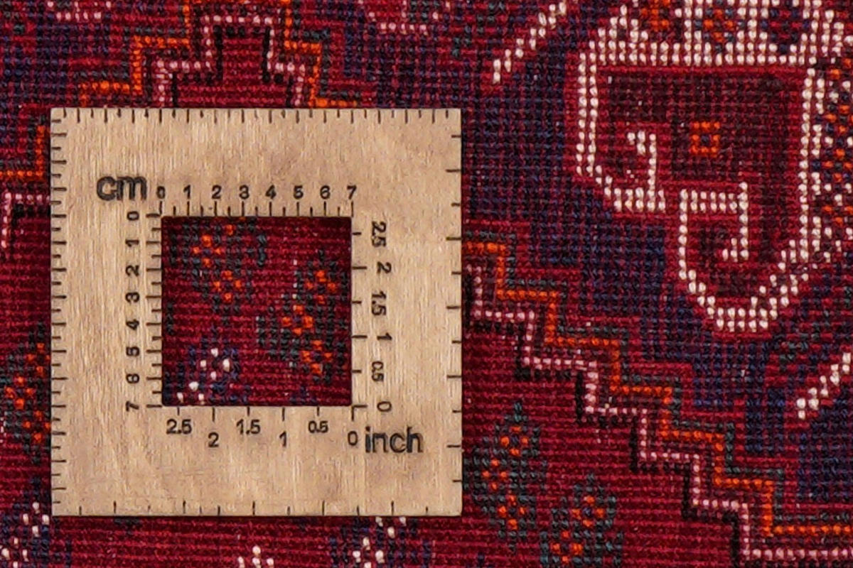 ORIENTTEPPICH handgeknüpft Gashgai Rot, Blau 153/104 cm Schurwolle - Blau/Rot, Textil (104/153cm) - Looma