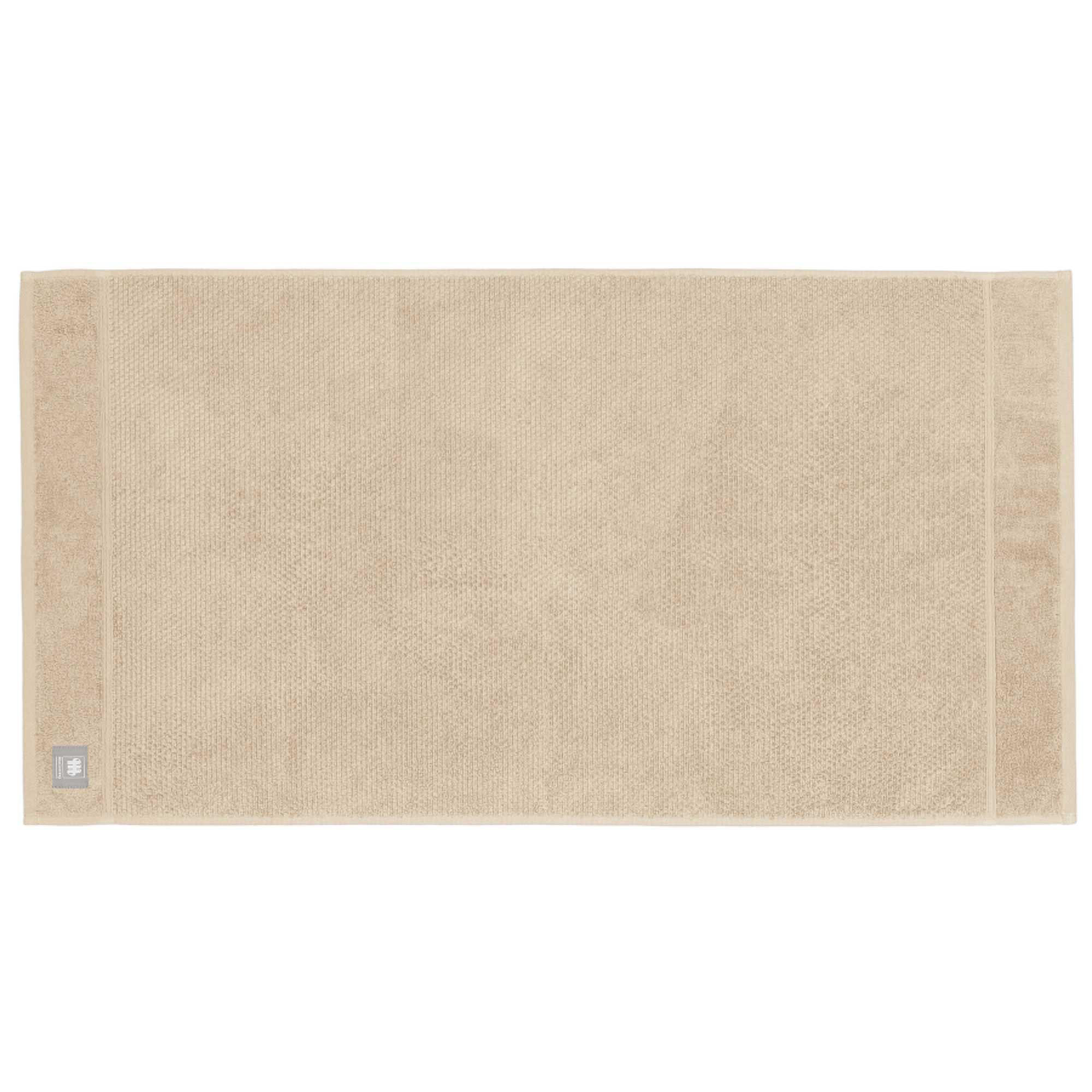 HANDTUCH SOLID - Beige, Textil (50/100cm) - Musterring