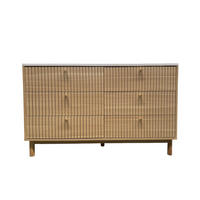 SIDEBOARD Brox Weiß Länge 120 cm - Weiß, Holz (120/40/75cm) - Concept Usine