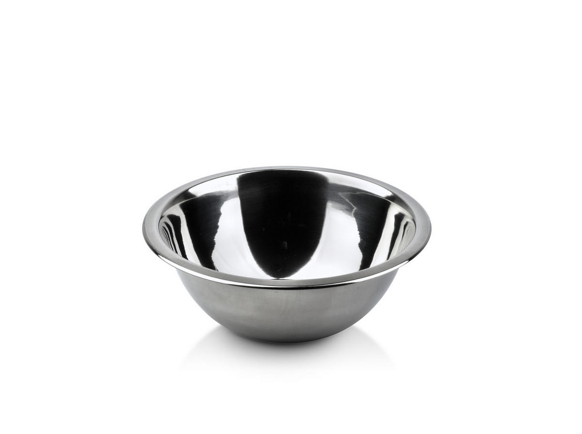 SCHÜSSEL Basic Kitchen Silber 20/20/6.5 cm Metall - Silberfarben, Metall (20cm) - Mondex