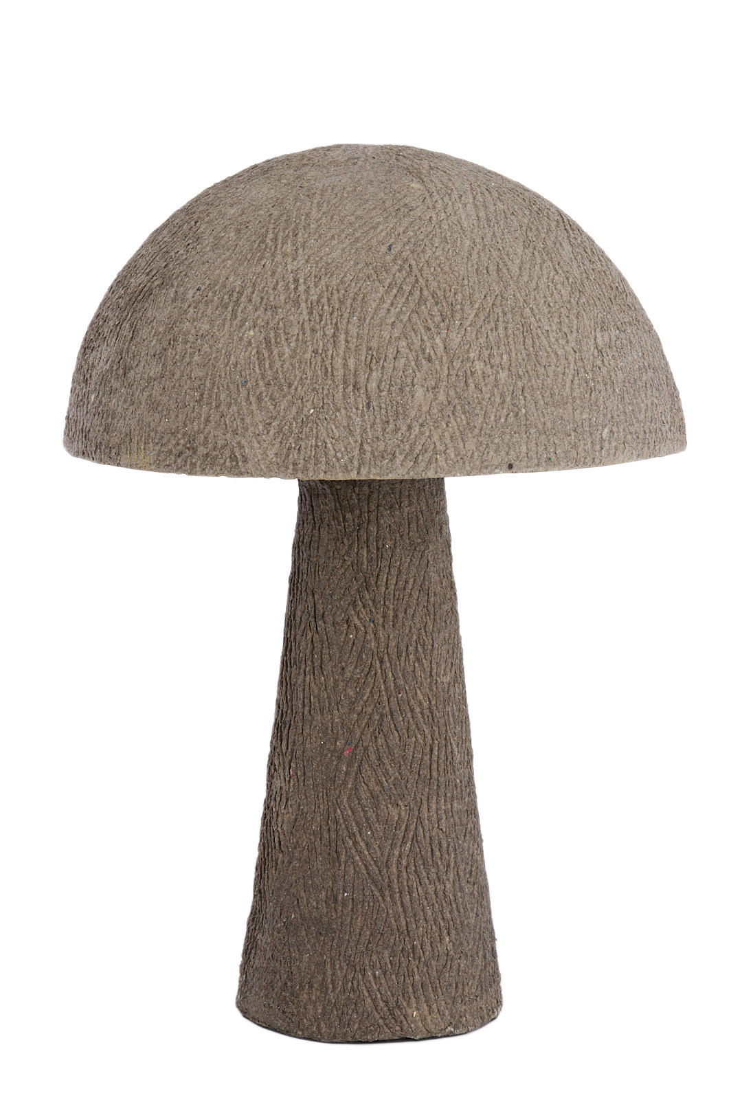 TISCHLAMPE Chirlo Grau Ø26/36 cm - Grau, Papier (26/26/36cm) - Light & Living