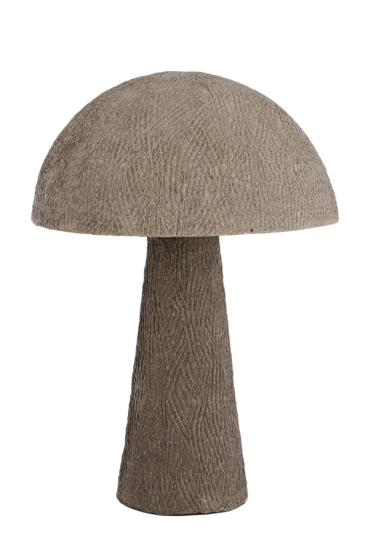 TISCHLAMPE Chirlo Grau Ø26/36 cm - Grau, Papier (26/26/36cm) - Light & Living