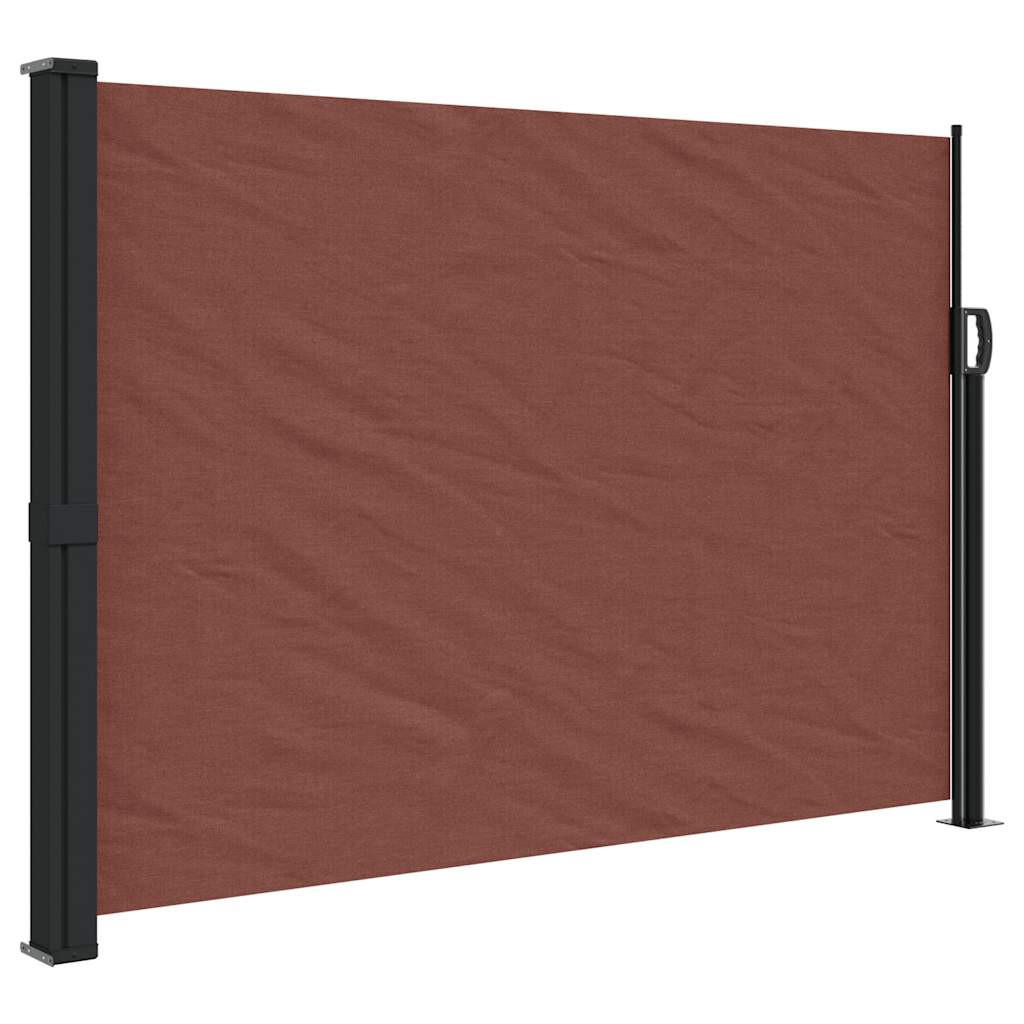 SEITENMARKISE Ausziehbar Braun 140x500 cm - Braun, Textil (500/140/500cm) - furnicato