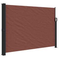 SEITENMARKISE Ausziehbar Braun 140x500 cm - Braun, Textil (500/140/500cm) - furnicato