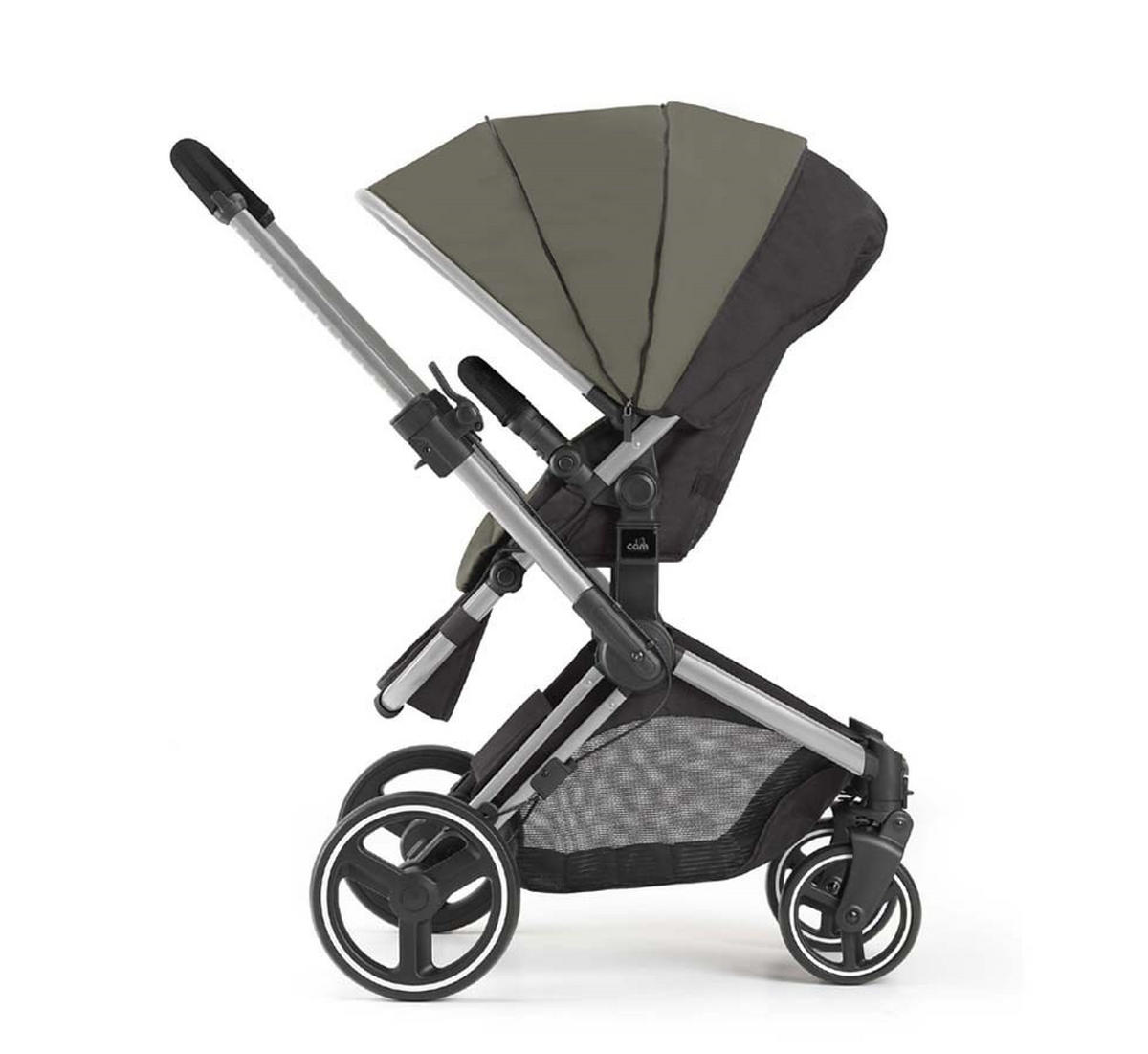KOMBI-KINDERWAGEN Next Evo 3-in-1 inkl. Auto-Babyschale und faltbare Wanne - Grün, Kunststoff (1090/530/675cm) - Cam il Mondo del Bambino S.p.A.