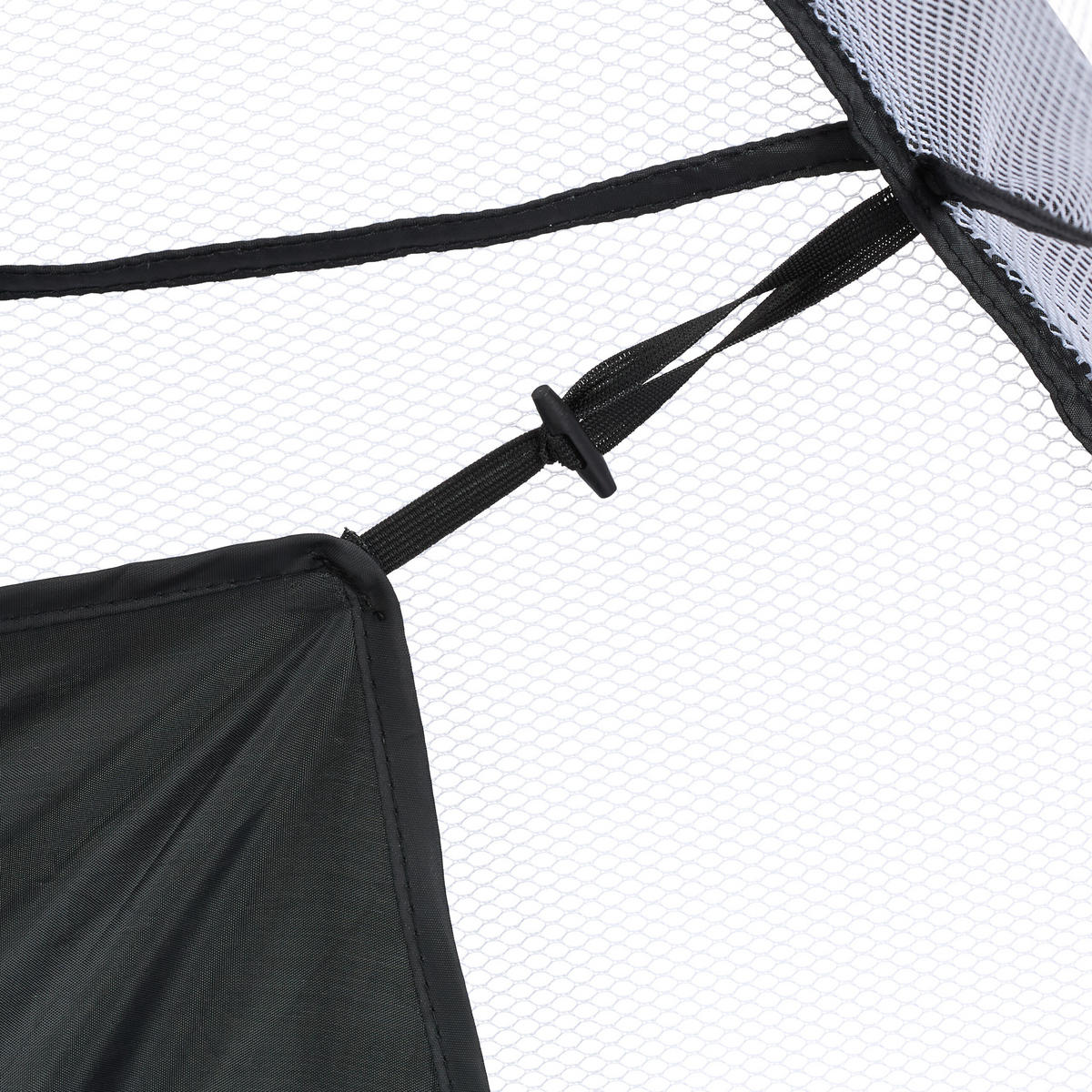 GOLF Übungsnetz - Schwarz, Kunststoff/Textil (300/170cm) - Relaxdays