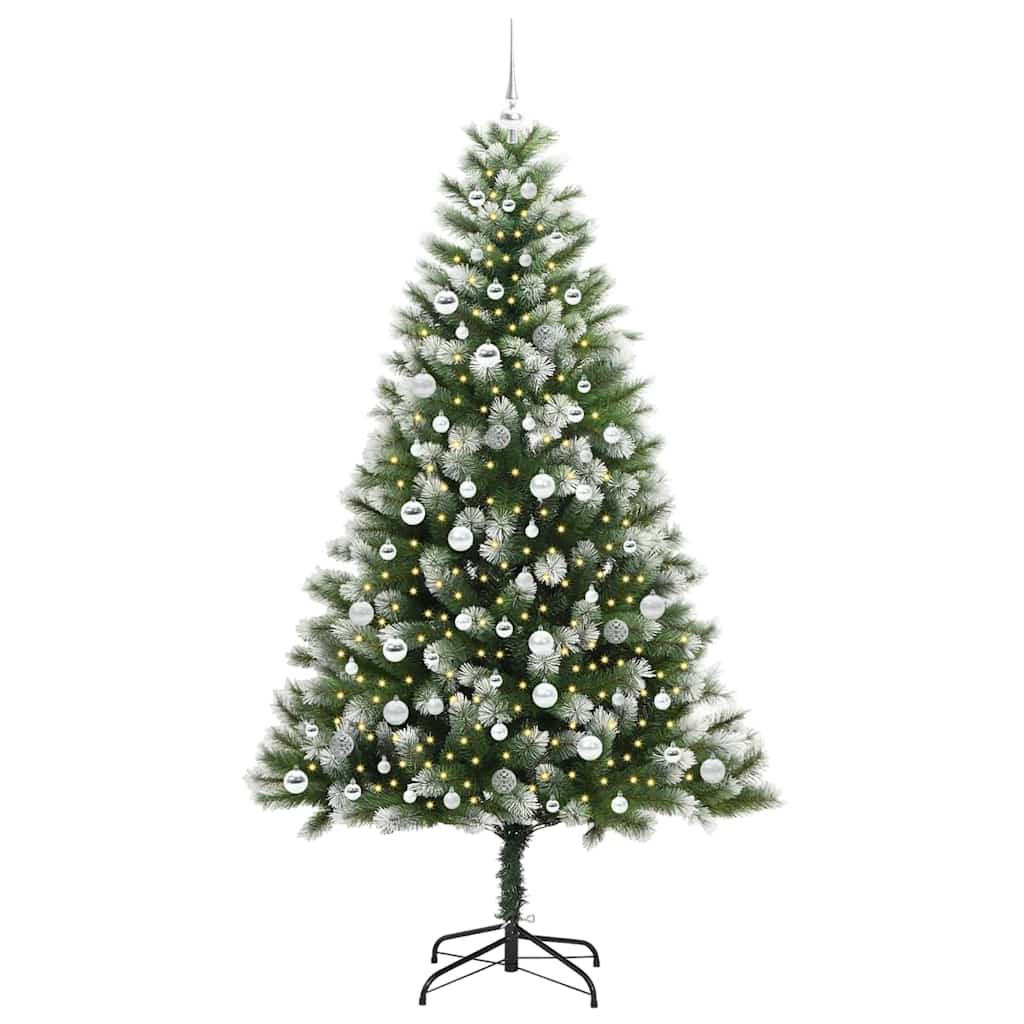 vidaXL Weihnachtsbaum Grün 210 cm