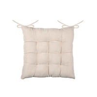 STUHLKISSEN Dandy 38/38 cm - Beige, Textil (38cm)