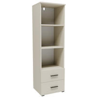 BÜCHERREGAL CR3-ST1 Kaschmir 40/34/130 cm - Kaschmir, Holzwerkstoff (40/130/34cm)