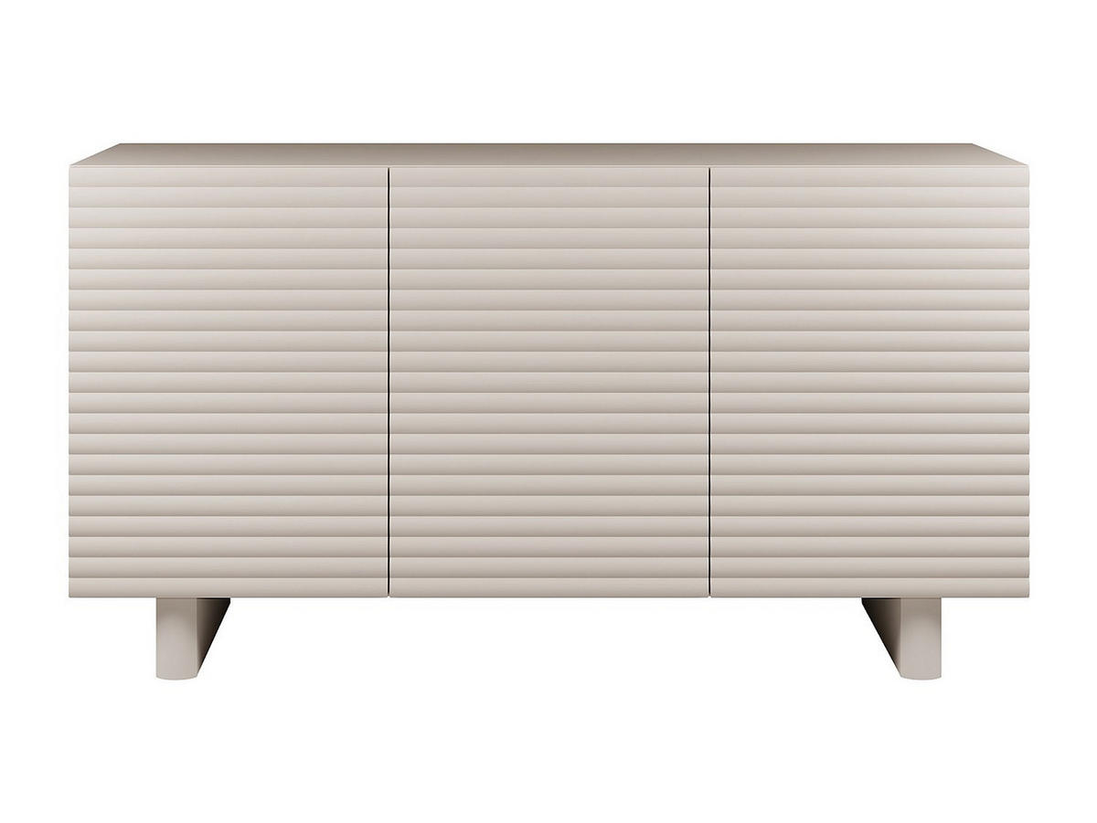 SIDEBOARD mit 3 Türen - MDF - Beige - LUDIMA - Beige, Holz (150/81.3/41.8cm) - Vente-Unique