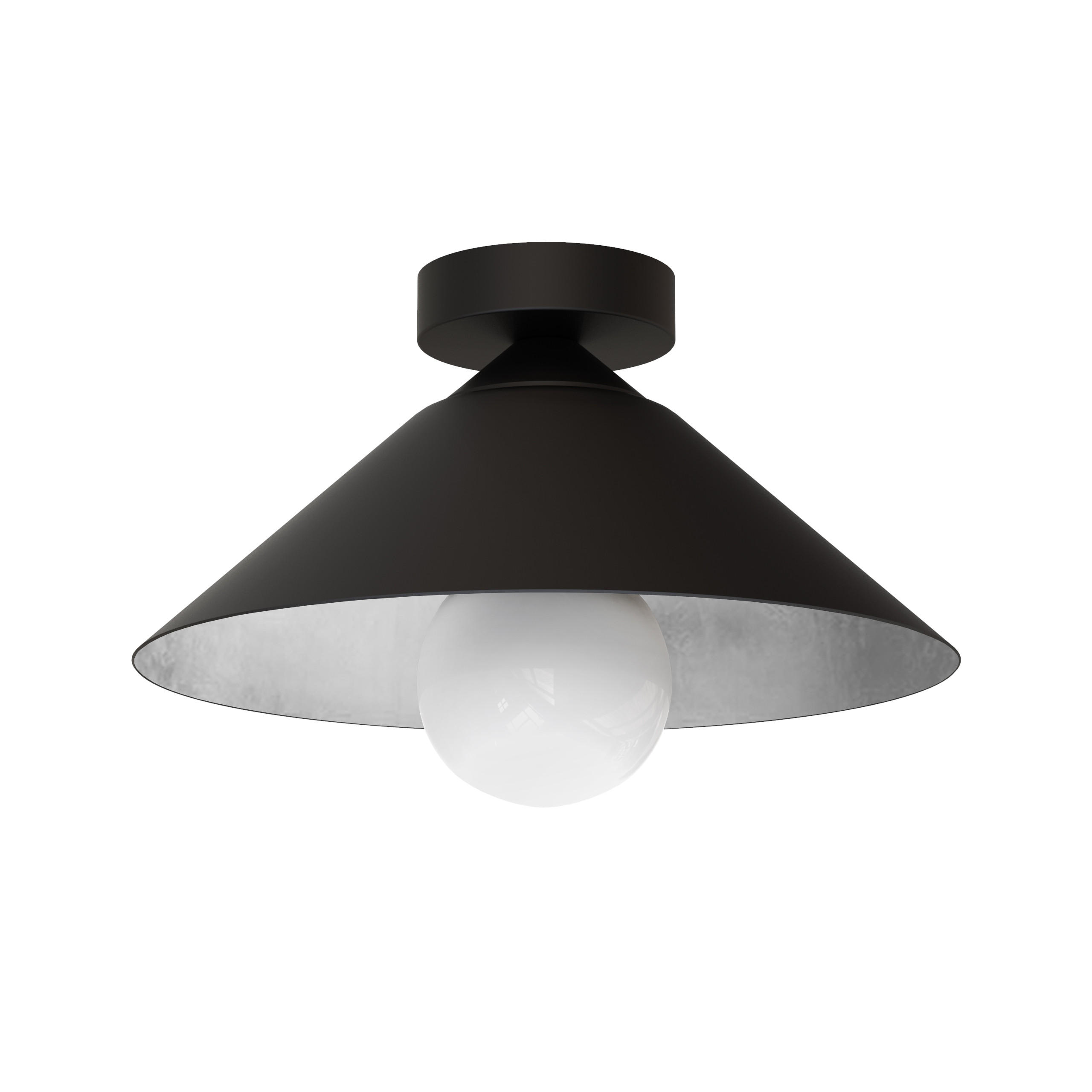 Lumicom Deckenleuchte Schwarz 25x15x25 cm