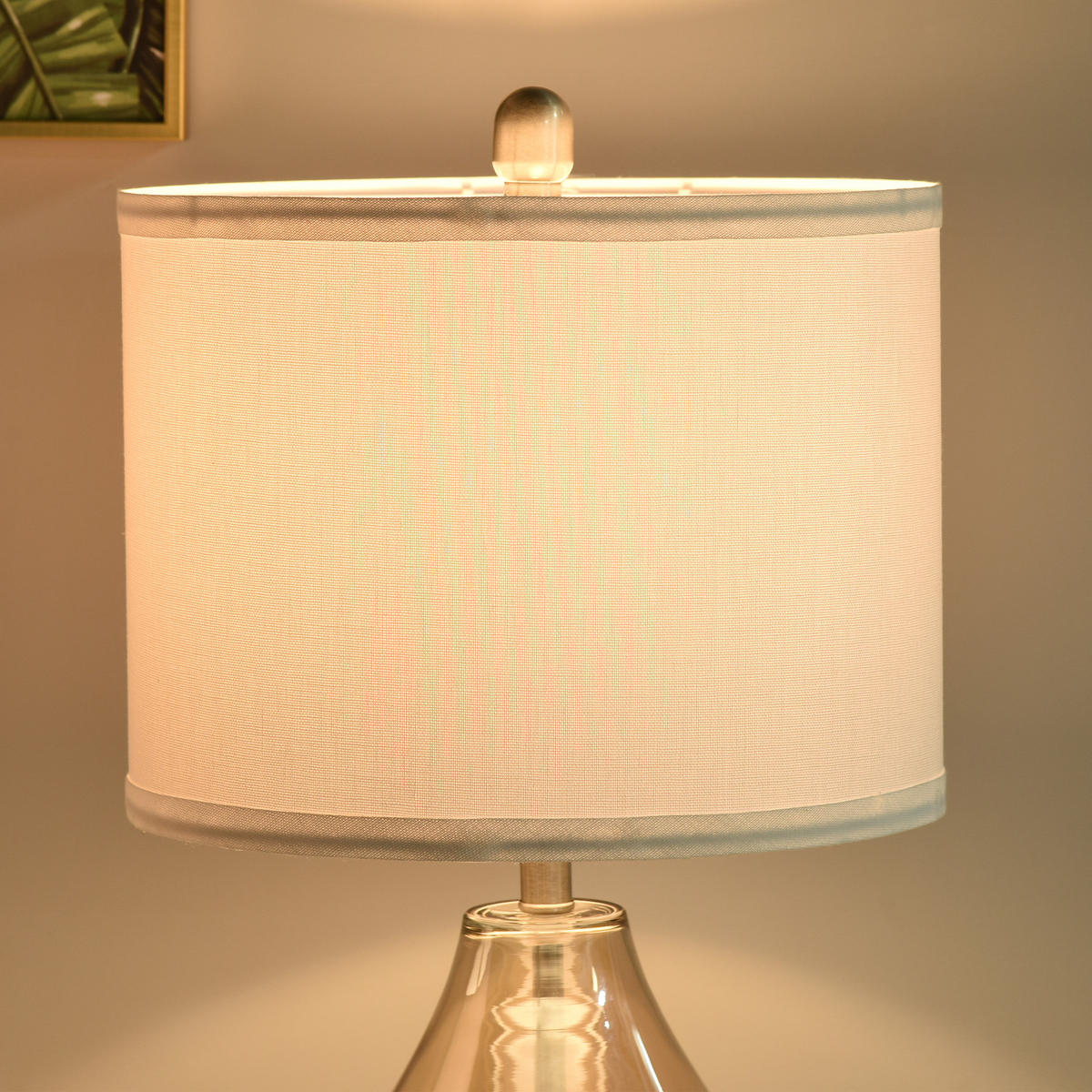 TISCHLAMPEN, Tischleuchten, Bernstein - Multicolor, Metall (30/30/56cm) - HOMCOM