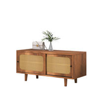 SCHUHSCHRANK 104/40/48 cm in Walnuss mit 2 Türen und verstellbarem Einlegeboden - Walnussfarben, Holzwerkstoff (104/48/40cm) - Flora Grace