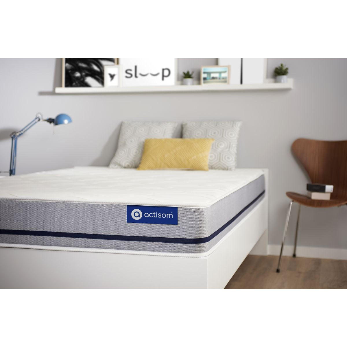 MATRATZE Actimemo soft Memory-Schaum 70 x 210 cm h2 - Weiß, Textil (70/210cm) - ACTISOM