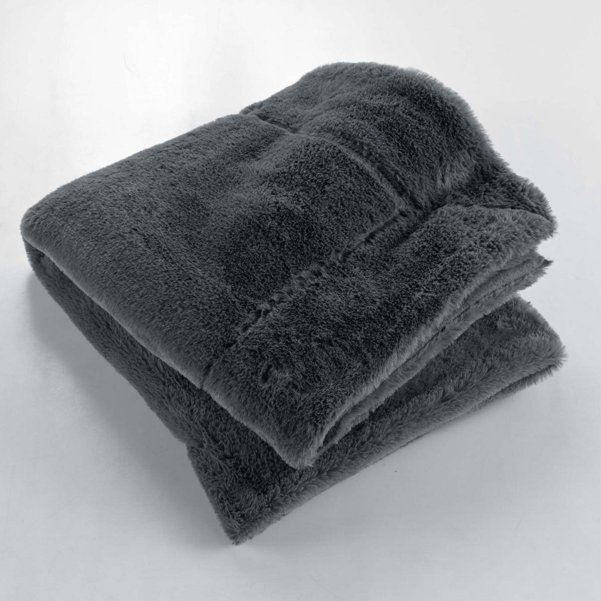 TAGESDECKE Caresse 125/150 cm - Anthrazit, Textil (150/125cm) - Douceur d´intérieur