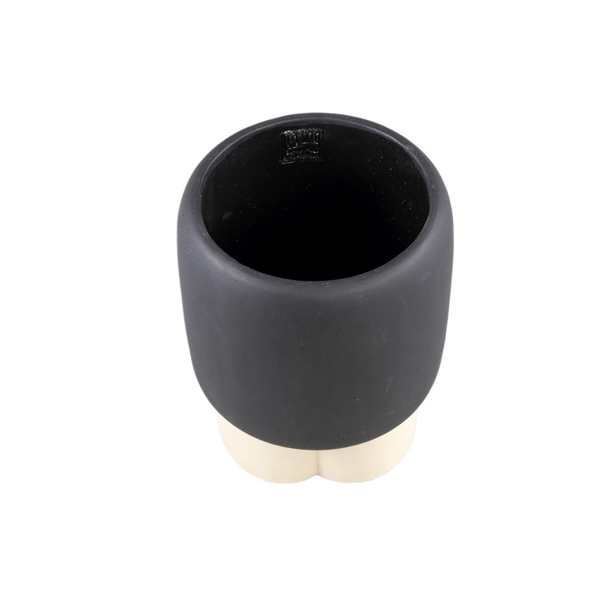 TOPF Neasa Braun 20/20/25cm - Braun, Stein (25cm) - PTMD Collection