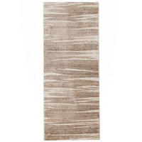LÄUFER SARI Taupe 100/1300 cm - Taupe, Textil (100/1300cm) - Tapiso