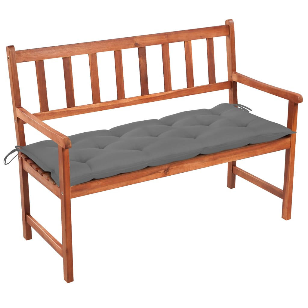 furnicato Gartenbank Grau 50x90x58 cm