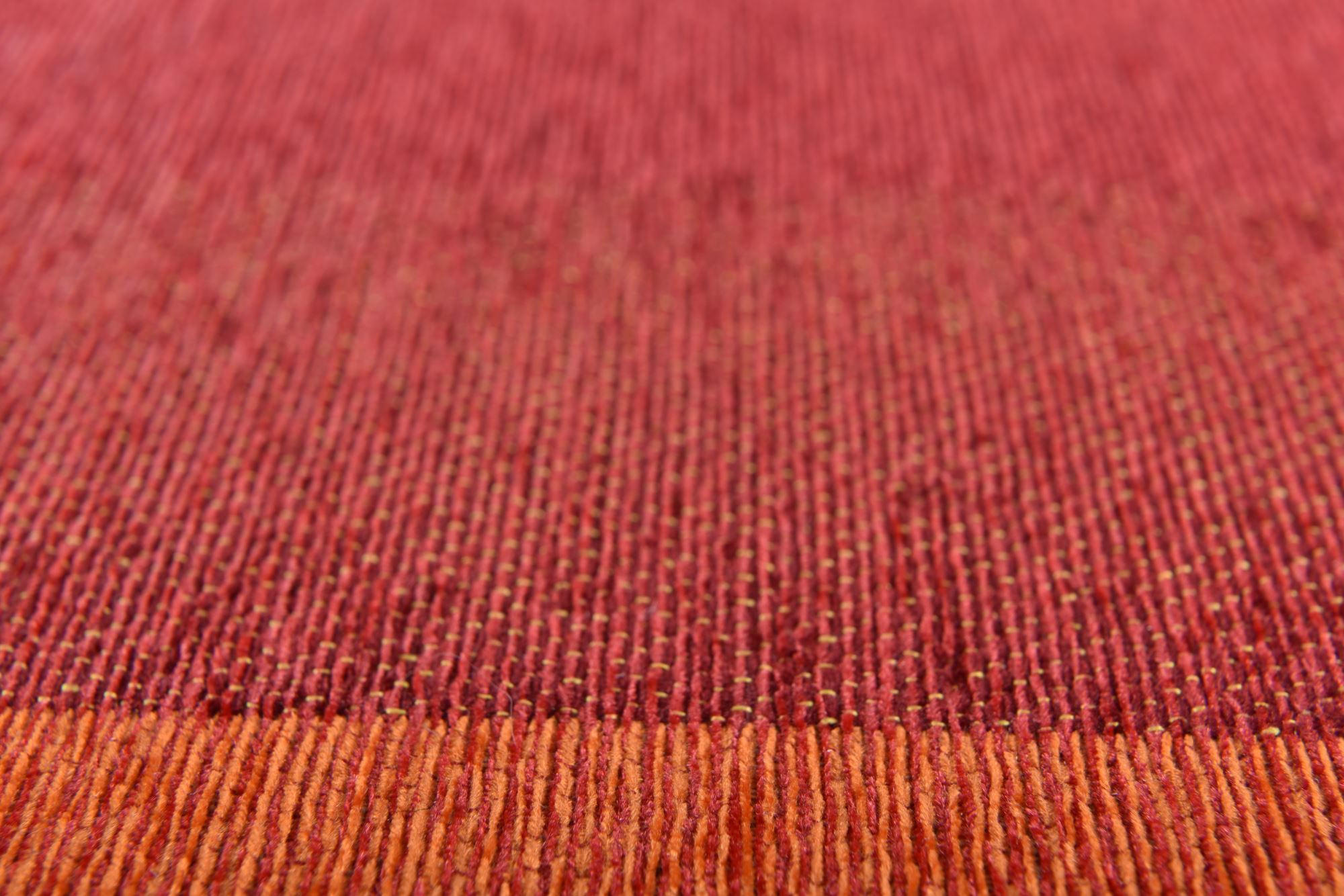 FLACHWEBETEPPICH Cosima 100x100 cm - Rot, Textil (100/100cm) - Gino Falcone
