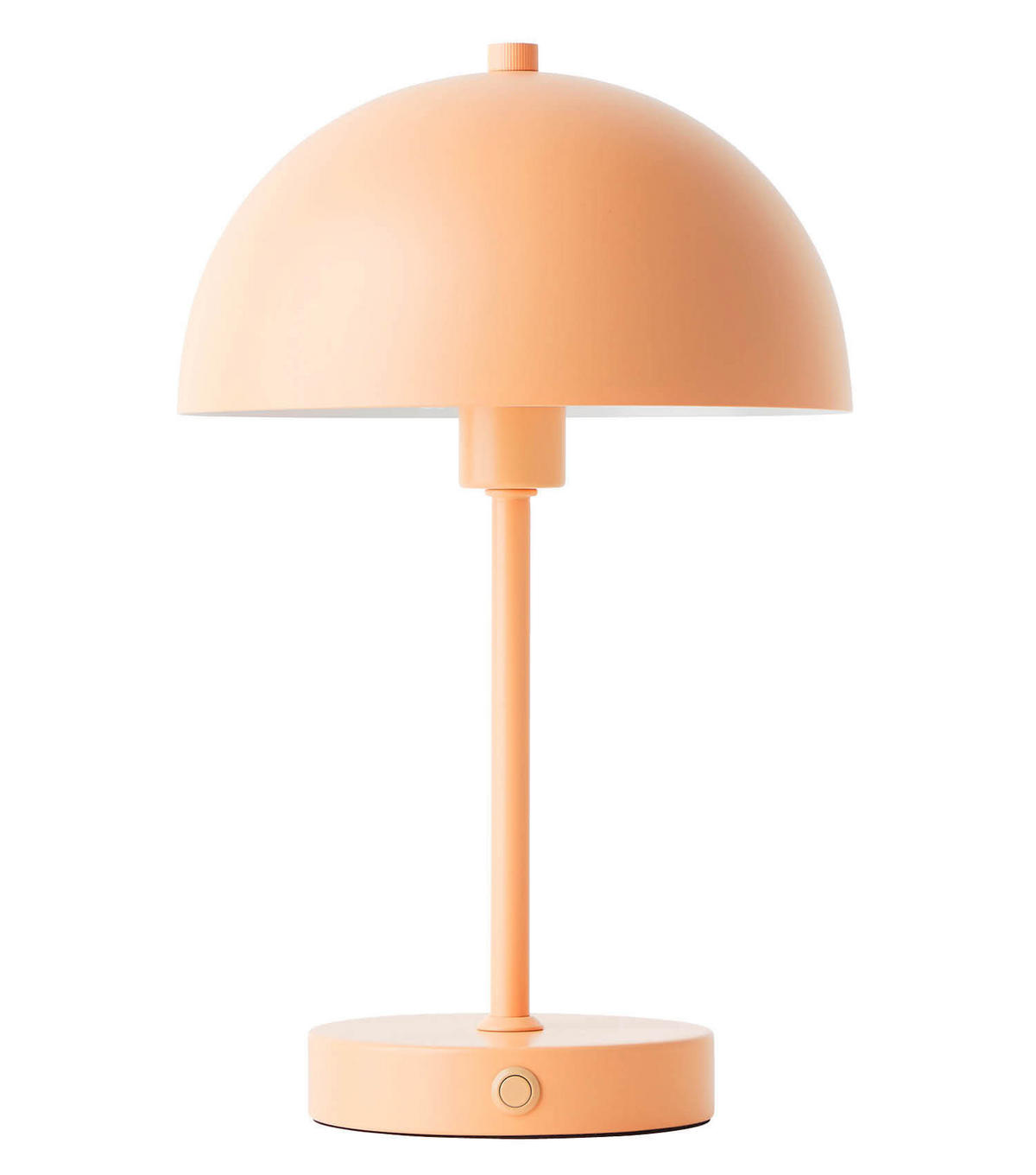 TISCHLAMPE KABELLOS Der Leuchtturm - Orange, Metall (20/20/31.5cm) - Mokebo