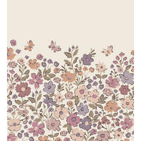 FOTOTAPETE Blumen 2.5 x 2.79 m - Pink, Papier (250/279cm) - ESTAhome