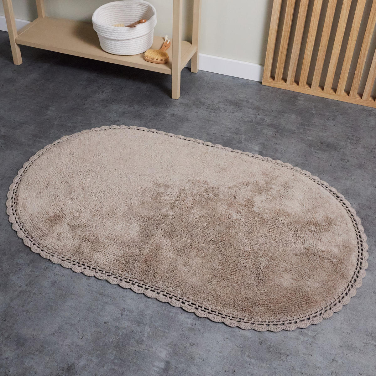 TEPPICH Alambrello - Beige, Textil (70/120cm) - home&you