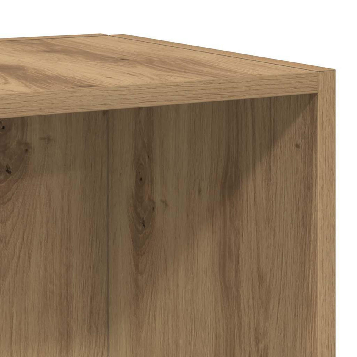 ECKREGAL Artisan-Eiche 33/33/165 Cm Holzwerkstoff - Braun, Holzwerkstoff (33/165/33cm) - vidaXL