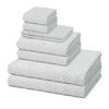 FROTTIERSET Sensual Skin Zopf 8-teilig - Grau, Textil (50/100cm) - Ross